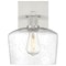 Access Lighting Port Nine Chardonnay, Chardonnay LED Wall Sconce, Brushed Steel Finish, Seeded Glass 63144LEDDLP-BS/SDG - alternate 4